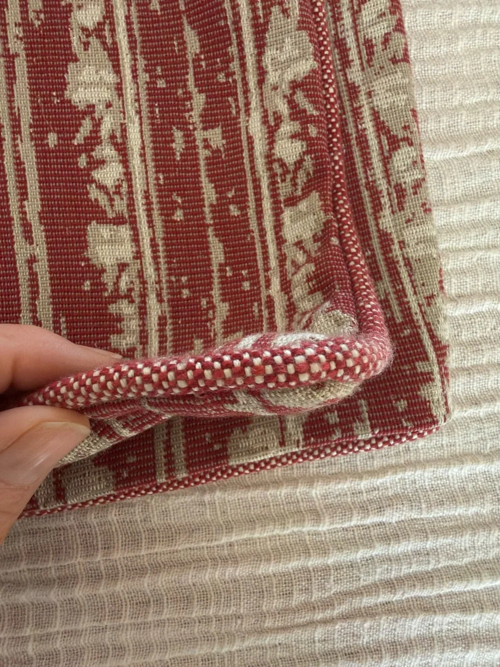 Restoration Hardware Poppy Allover Stripe Pillow Sham Covers Set of 2 13x21